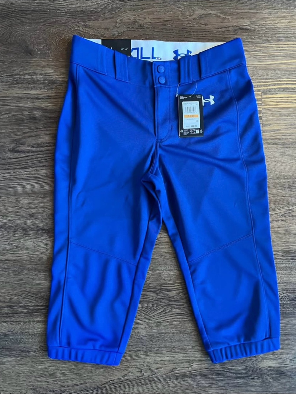 Under Armour Women’s Utility Softball Pants Blue Size Small NWT